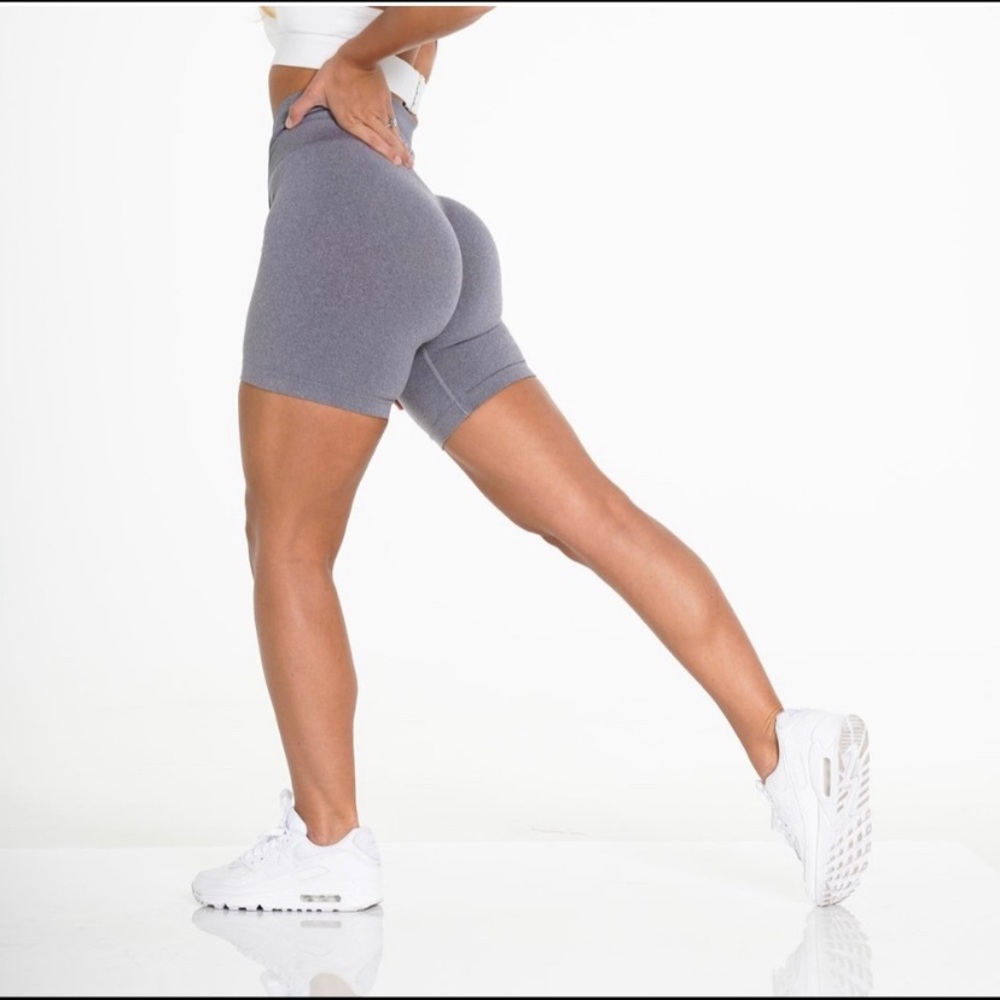 NWOT NVGTN GRAY PRO SHORTS